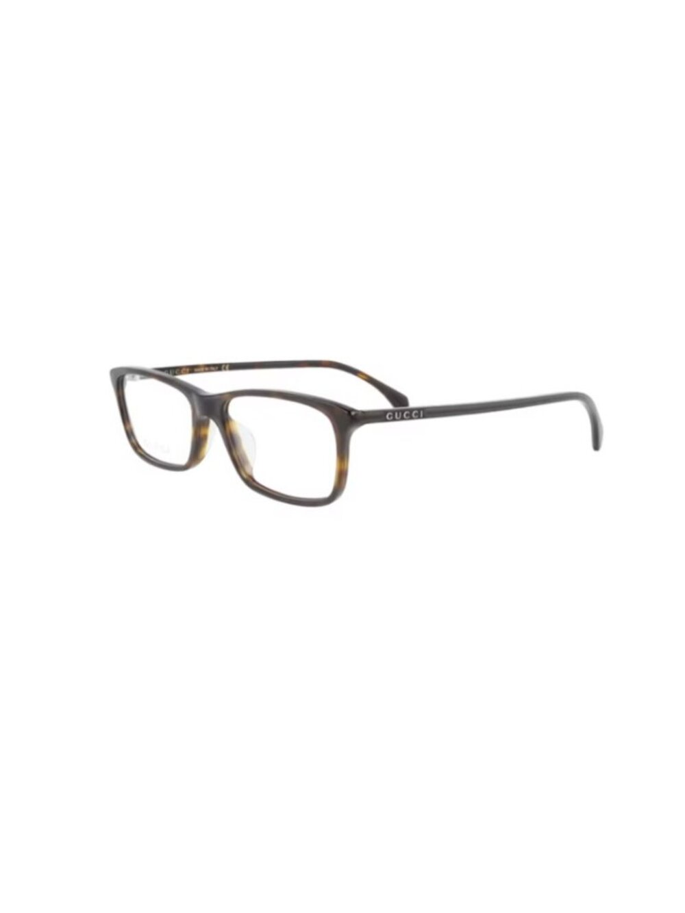 Gucci Square Eyeglasses Havana/Havana/Transparent GG0701OJ 002 53